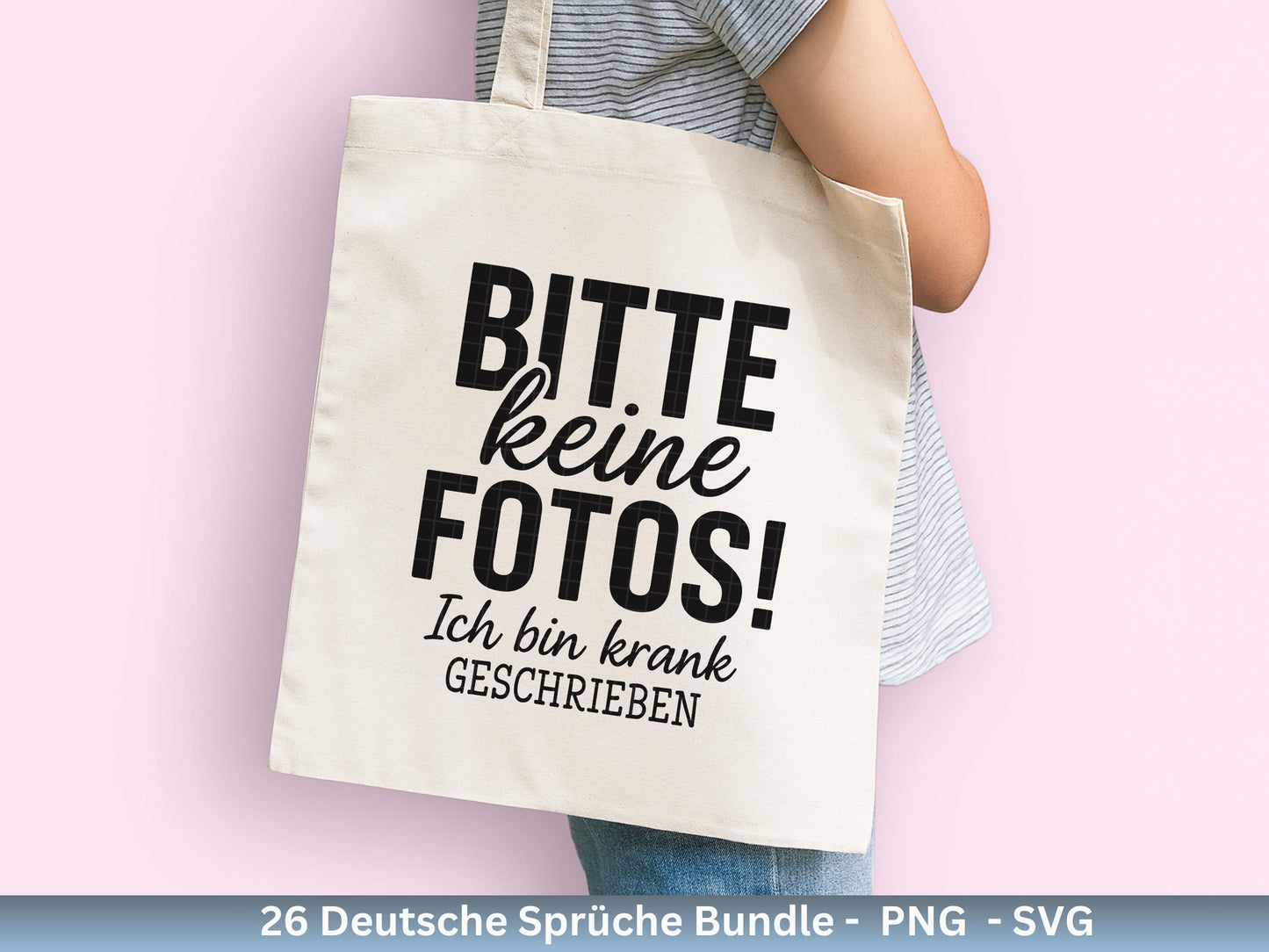 Lustige Deutsche Sprüche SVG – Beutel Sprüche Bundle | Plotterdatei | Laserdatei | Witzige Zitate für Tasse & Jutetasche | Cricut Silhouette