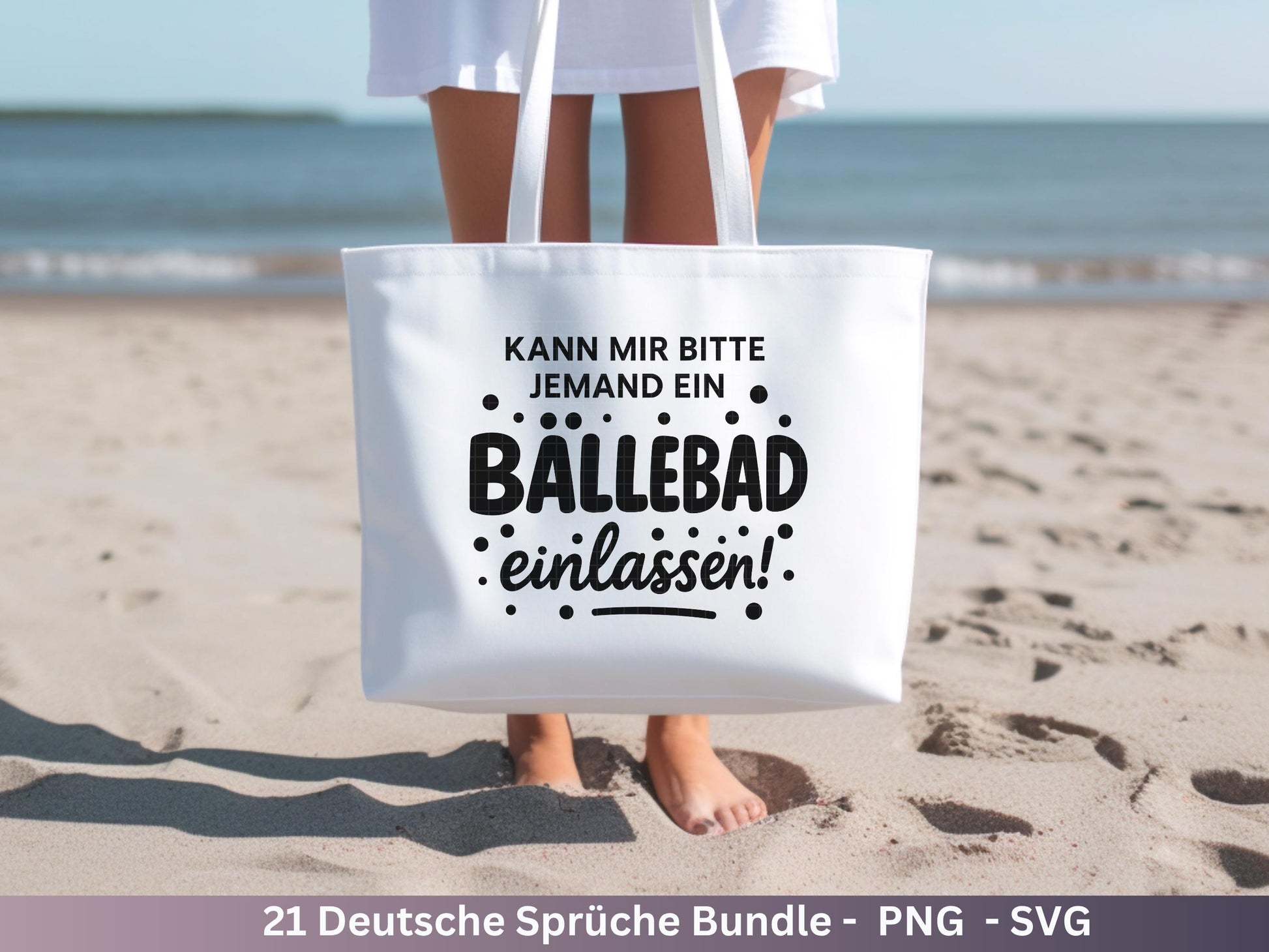 Lustige Deutsche Sprüche SVG – Beutel Sprüche Bundle | Plotterdatei | Laserdatei | Witzige Zitate für Tasse & Jutetasche | Cricut Silhouette