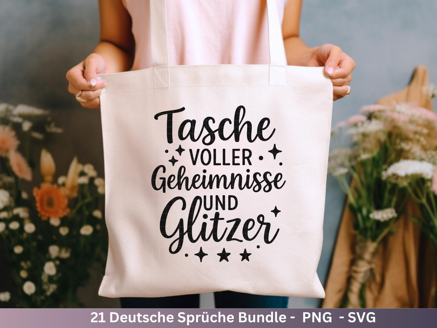 Lustige Deutsche Sprüche SVG – Beutel Sprüche Bundle | Plotterdatei | Laserdatei | Witzige Zitate für Tasse & Jutetasche | Cricut Silhouette
