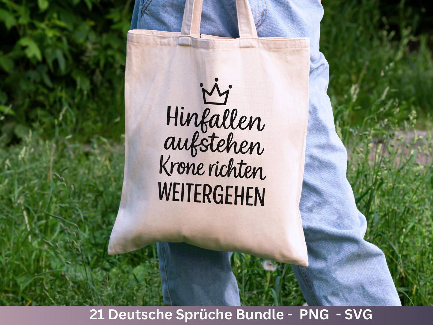 Lustige Deutsche Sprüche SVG – Beutel Sprüche Bundle | Plotterdatei | Laserdatei | Witzige Zitate für Tasse & Jutetasche | Cricut Silhouette