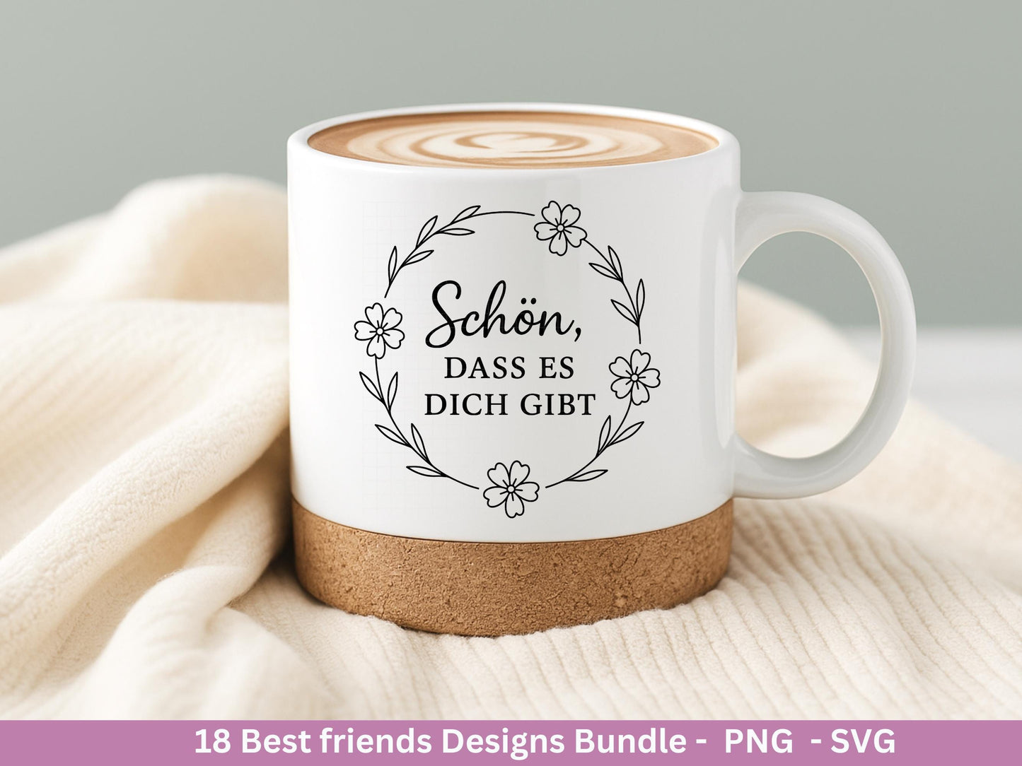 Beste Freundin SVG – Plotterdatei und Laserdatei | Freundschaft Sprüche | Geschenkidee Freundin & Schwester | Freundschaft SVG Datei Cricut