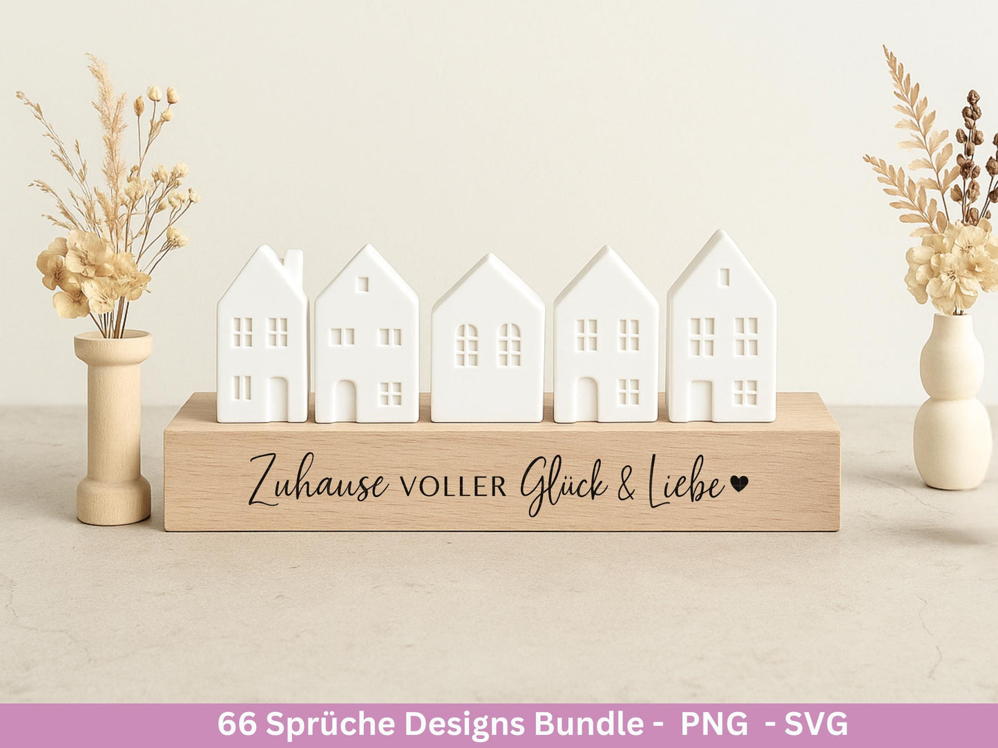 Sprüche SVG Bundle – Plotterdatei & Laserdatei | Klötzchen, Kerzen, Holz, Raysin | Familie, Freundschaft, Liebe, Glück, Zuhause Geschenkidee
