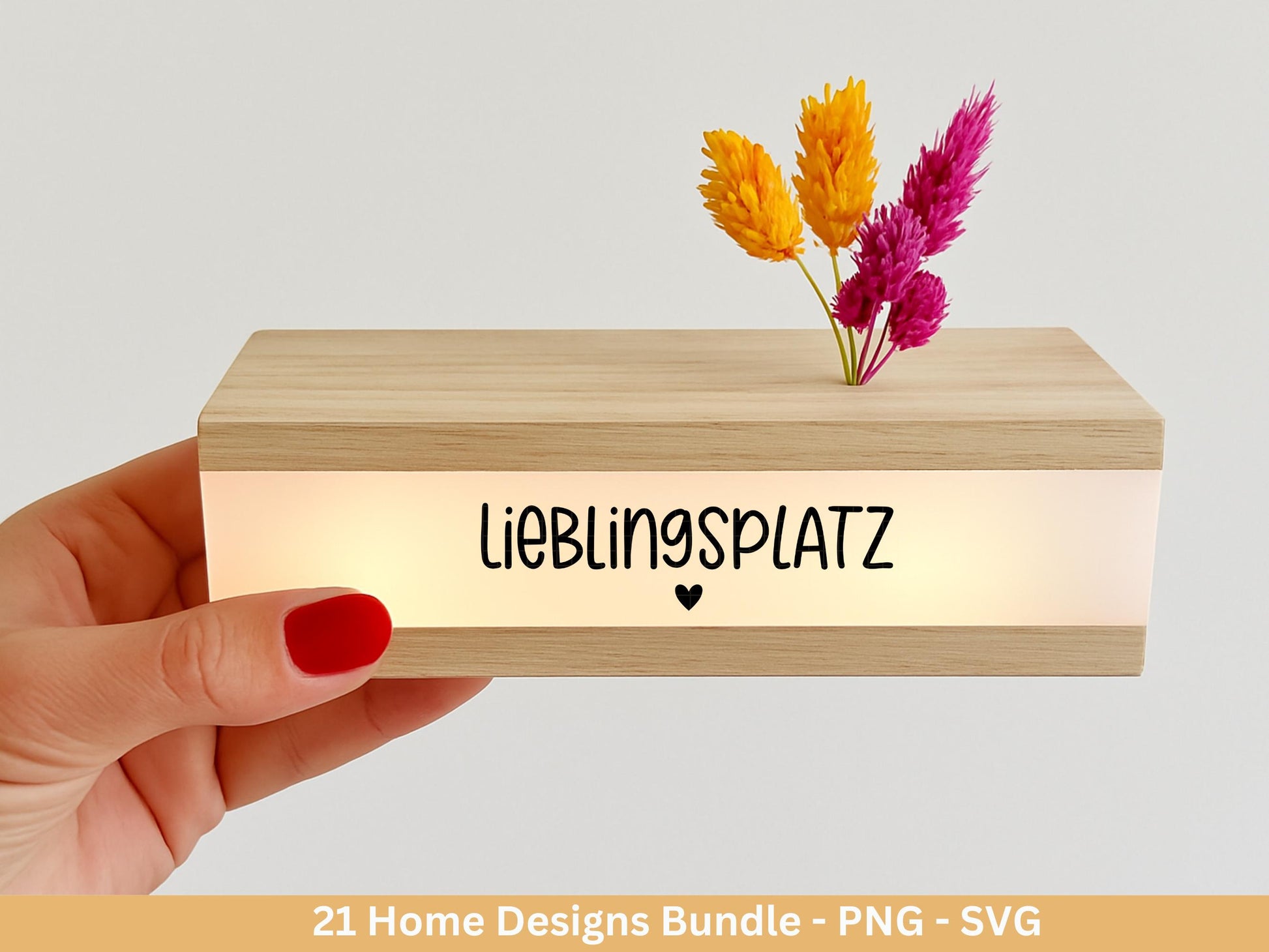 Zuhause SVG – Plotterdatei & Laserdatei | Home Schriftzug | Häuser Sprüche | Geschenkidee Holzbrett | Cricut Silhouette Deko Liebe