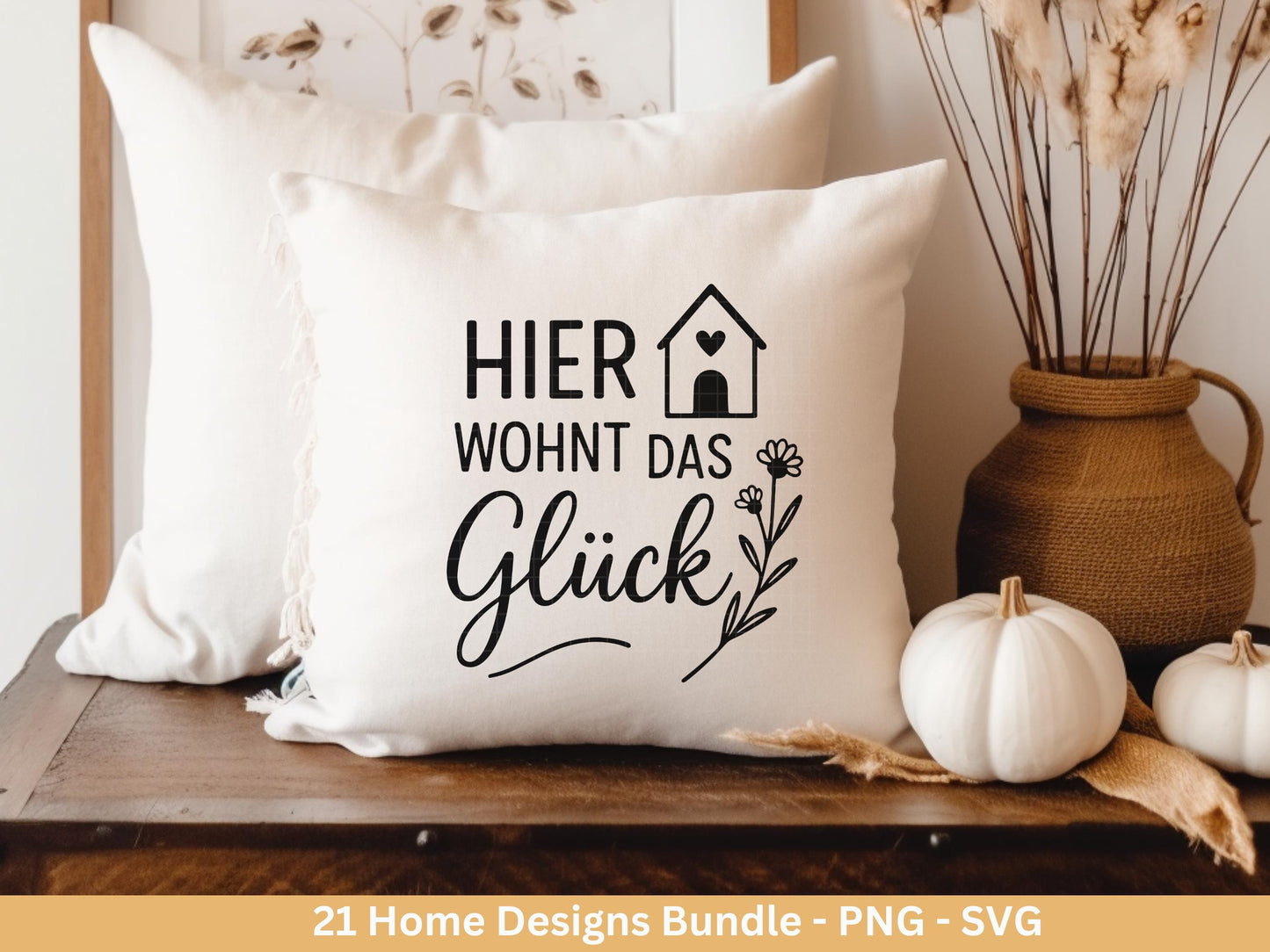 Zuhause SVG – Plotterdatei & Laserdatei | Home Schriftzug | Häuser Sprüche | Geschenkidee Holzbrett | Cricut Silhouette Deko Liebe