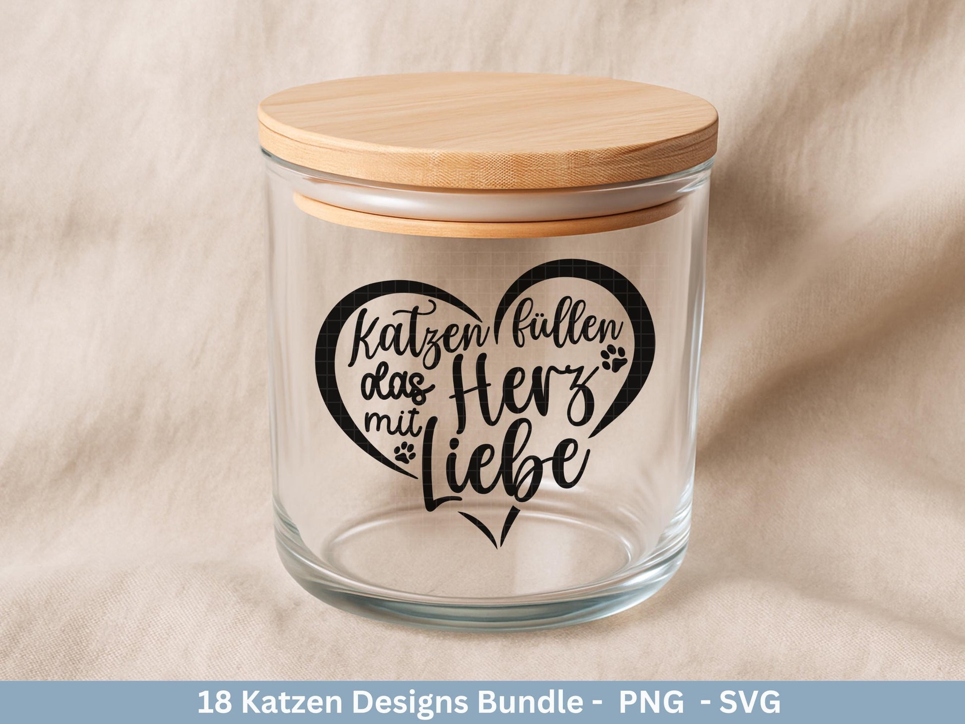 Katzen SVG Bundle – Plotterdatei & Laserdatei | Katzen Sprüche | Katzenliebe Designs | Cricut Silhouette | Katzen Mama | Geschenkidee Katze