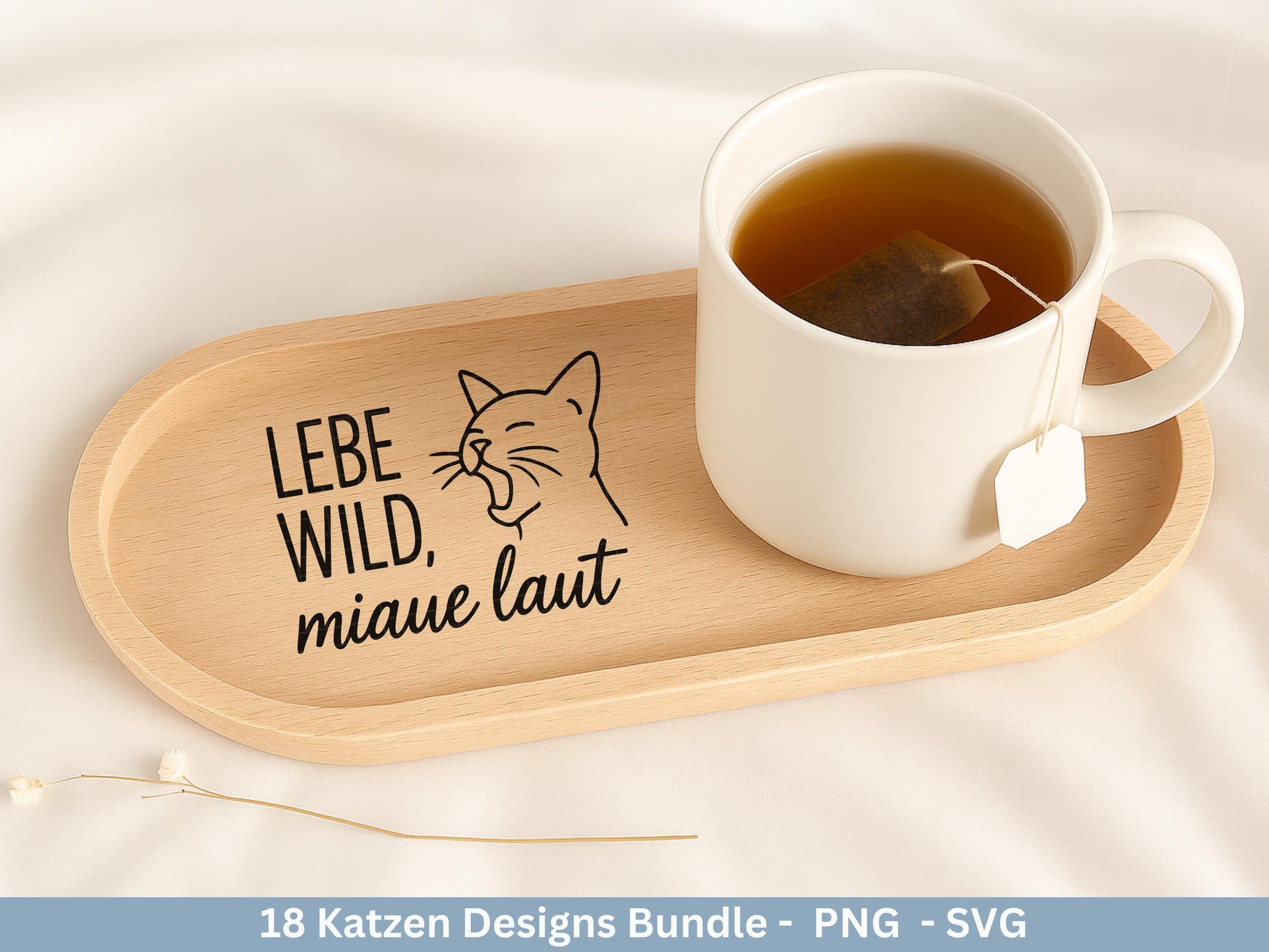 Katzen SVG Bundle – Plotterdatei & Laserdatei | Katzen Sprüche | Katzenliebe Designs | Cricut Silhouette | Katzen Mama | Geschenkidee Katze