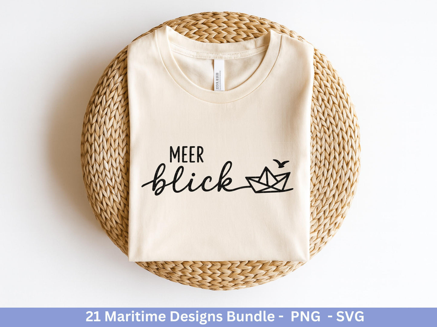 Maritim SVG Bundle – Plotterdatei & Laserdatei | Ahoi, Heimathafen , Leuchtturm | Nordsee Ostsee Liebe | Maritime Sprüche | Geschenkidee