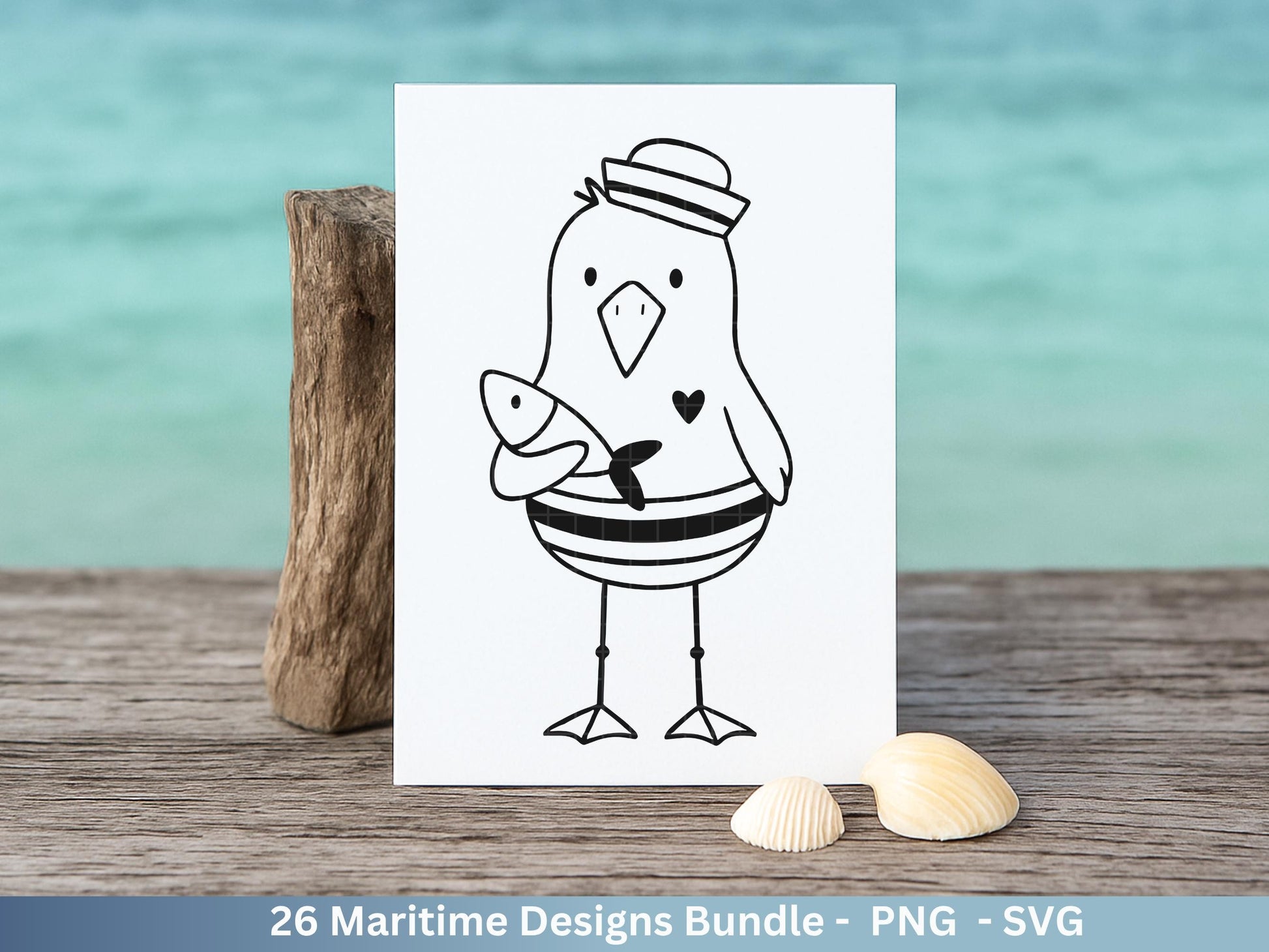 Maritim SVG Bundle – Plotterdatei & Laserdatei | Moin, Leuchtturm , Möwen | Nordsee Ostsee Sprüche | Küstenliebe | Cricut Silhouette Design