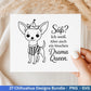 Chihuahua SVG Bundle – Plotterdatei & Laserdatei | Hunde Sprüche | Dog Lover | Hundeliebe | Maritim | Geschenkidee Hundefan Cricut