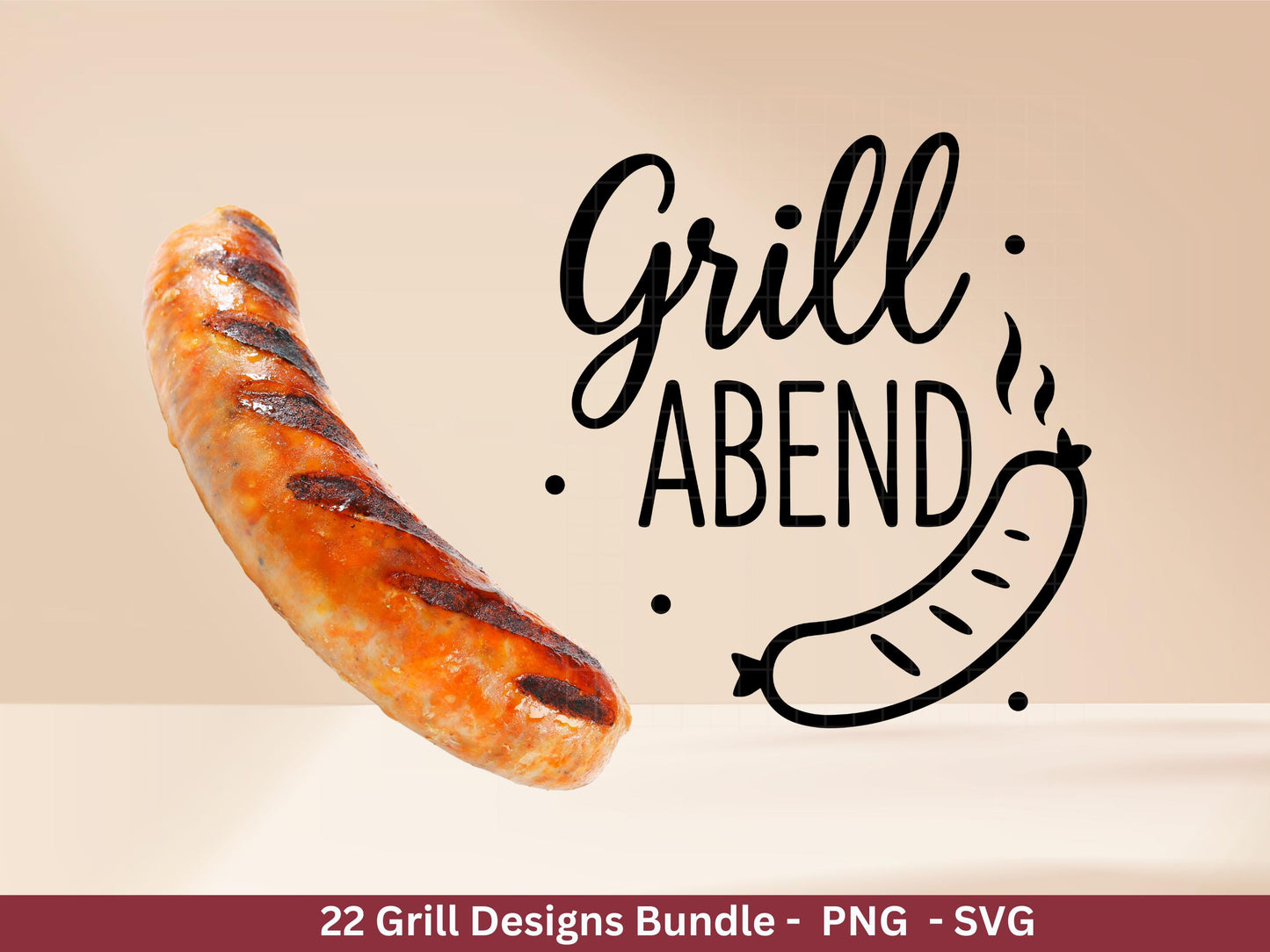 Grillen SVG – Plotterdatei & Laserdatei | Grillmeister Sprüche | BBQ Chef | König des Grills | Männer Geschenkidee Gravur Cricut Silhouette
