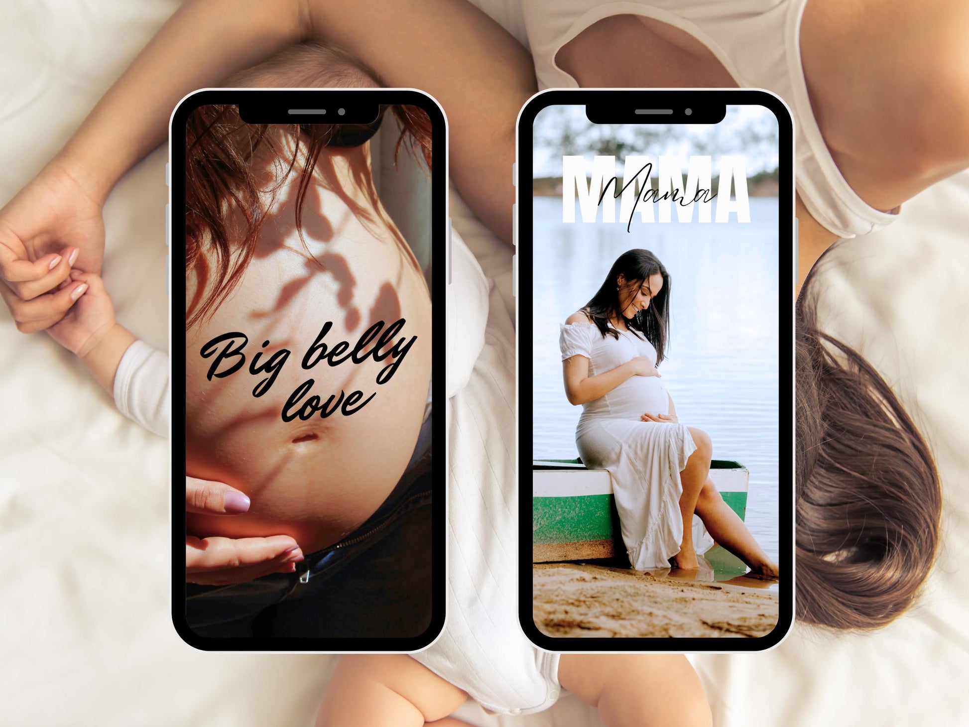 300 Story Sticker Schwangerschaft & Baby – Instagram Clipart Bundle | Mama Alltag Sprüche | Familie Liebe | Insta Stories Deko PNG Set