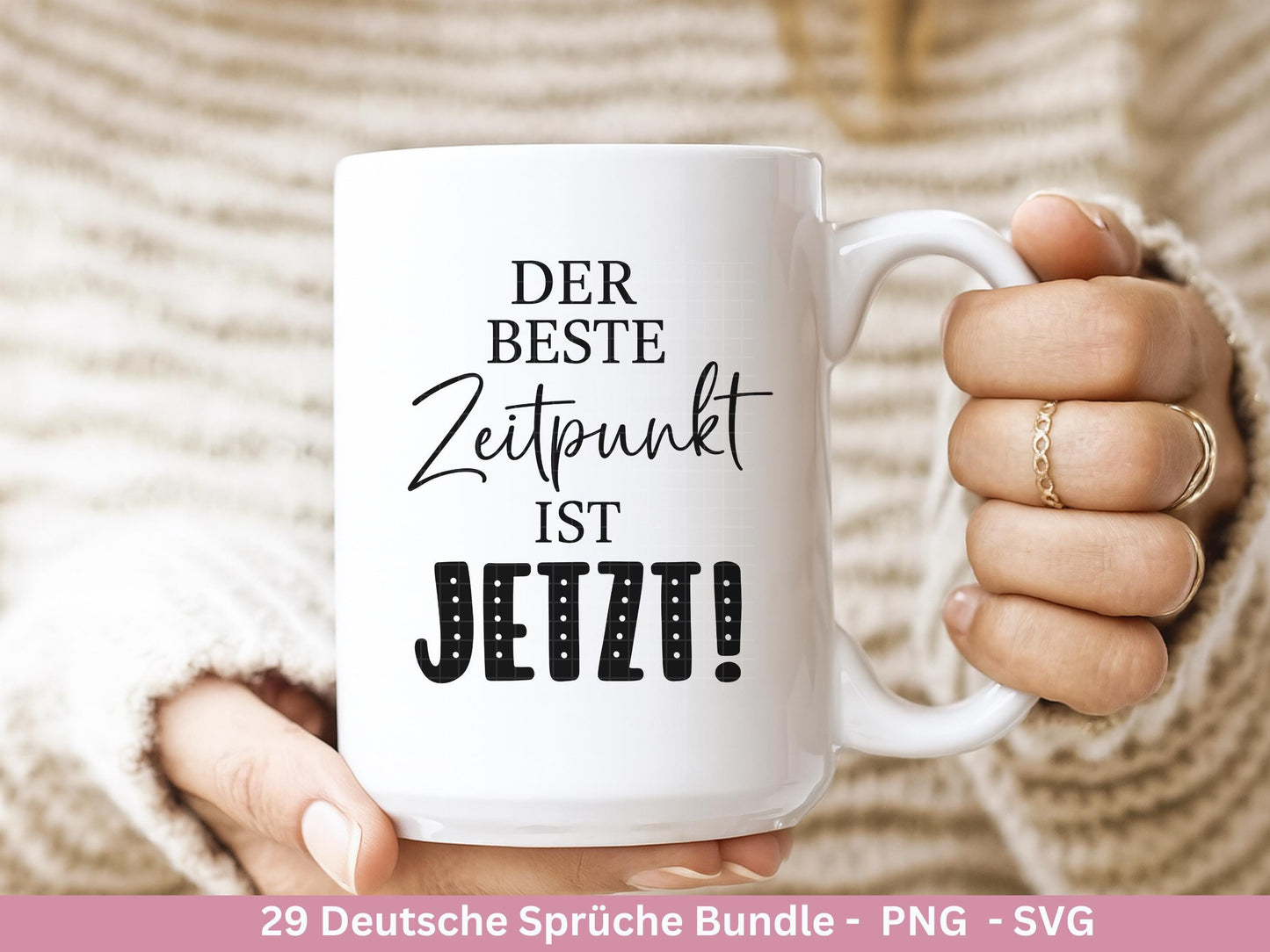 Positive Sprüche SVG – Plotterdatei & Laserdatei | Deutsche Zitate | Freundschaft | Inspiration | Regenbogen Design | Geschenkidee Cricut
