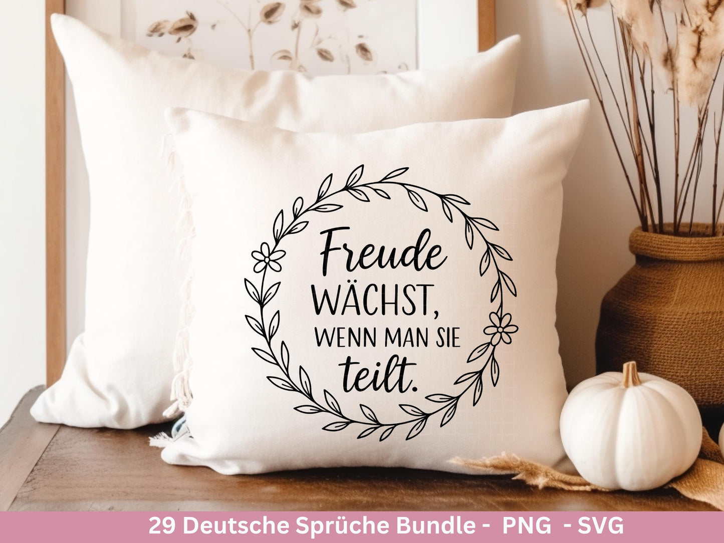 Positive Sprüche SVG – Plotterdatei & Laserdatei | Deutsche Zitate | Freundschaft | Inspiration | Regenbogen Design | Geschenkidee Cricut