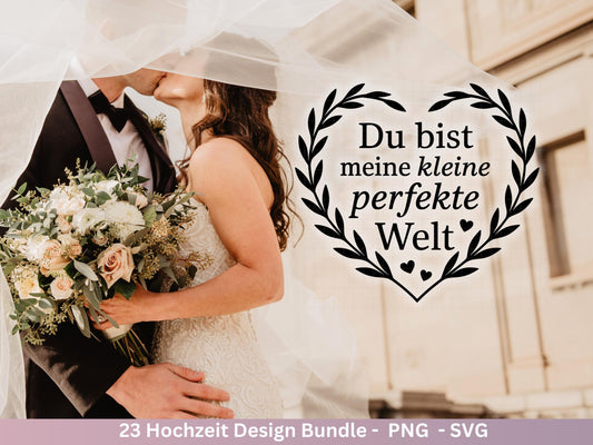 Hochzeit SVG – Plotterdatei & Laserdatei | Liebe Sprüche | Hochzeitskerze | Geschenk zur Hochzeit | Braut und Bräutigam | Cricut Silhouette