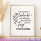 Deutsche Sprüche Plotterdatei - Positive Sprüche Svg - Laserdatei Sprüche - Inspirierende Zitate - Laserdatei Sprüche - Geschenk Freundin