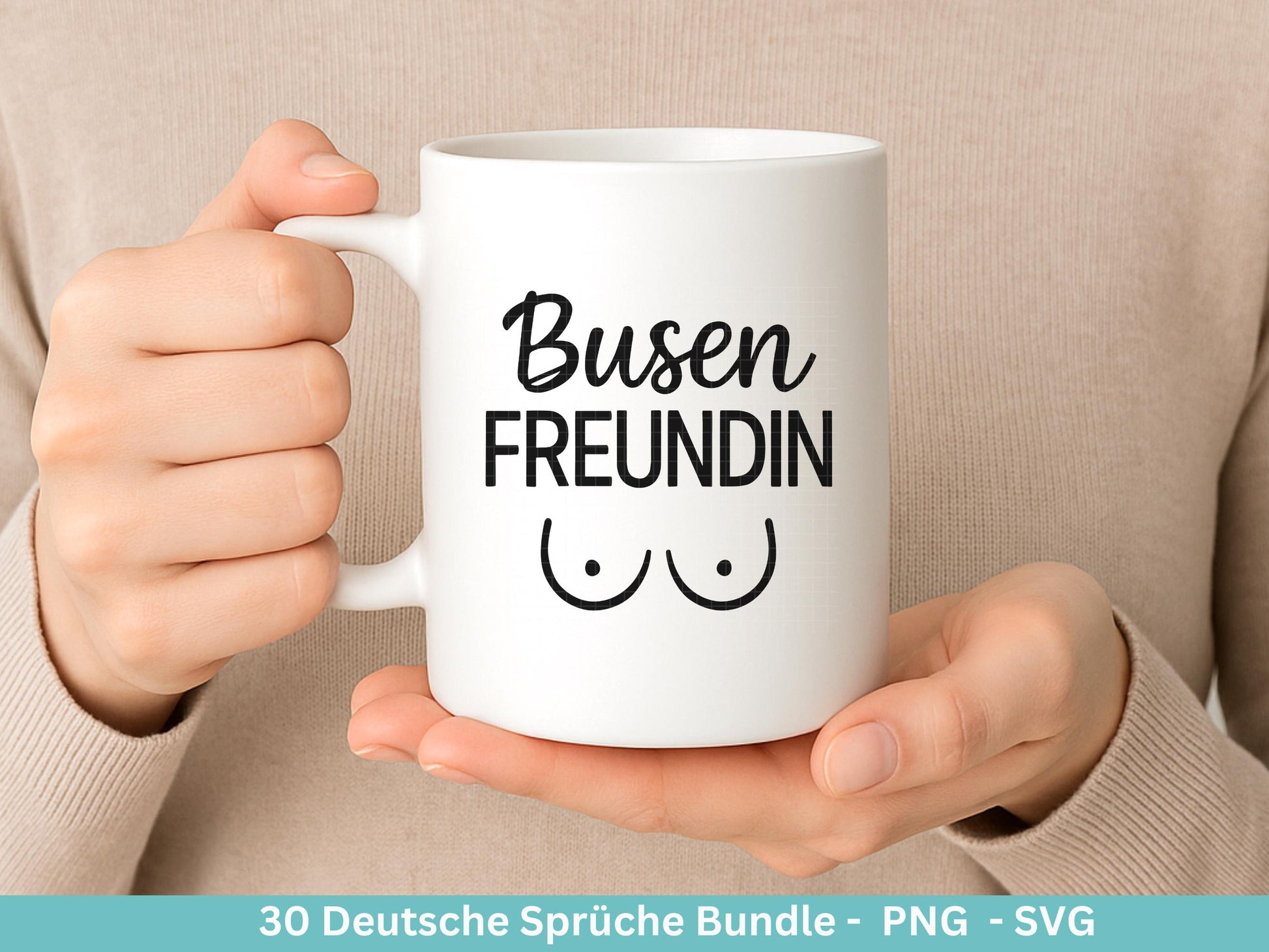 Deutsche Sprüche für Beutel SVG – Taschensprüche Bundle | Plotterdatei & Laserdatei | Jutetasche plotten | Lustige Sprüche Cricut Silhouette