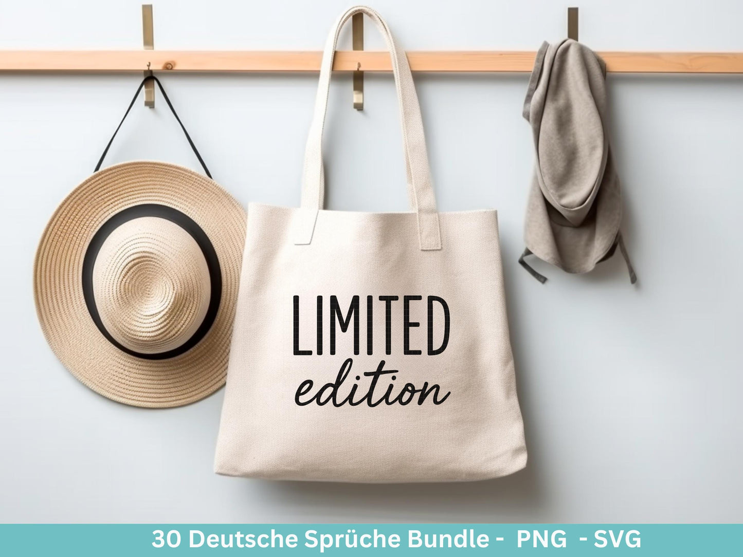 Deutsche Sprüche für Beutel SVG – Taschensprüche Bundle | Plotterdatei & Laserdatei | Jutetasche plotten | Lustige Sprüche Cricut Silhouette