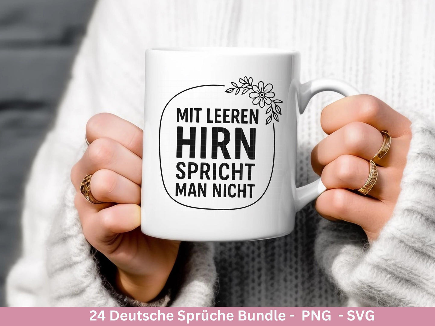 Deutsche Sprüche für Beutel SVG – Taschensprüche Bundle | Plotterdatei & Laserdatei | Jutetasche plotten | Lustige Sprüche Cricut Silhouette