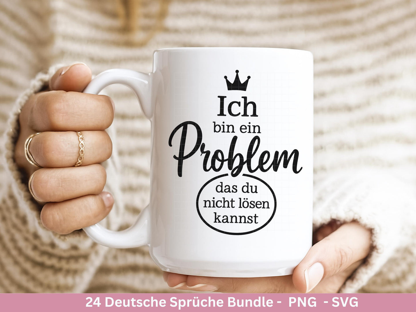 Deutsche Sprüche für Beutel SVG – Taschensprüche Bundle | Plotterdatei & Laserdatei | Jutetasche plotten | Lustige Sprüche Cricut Silhouette