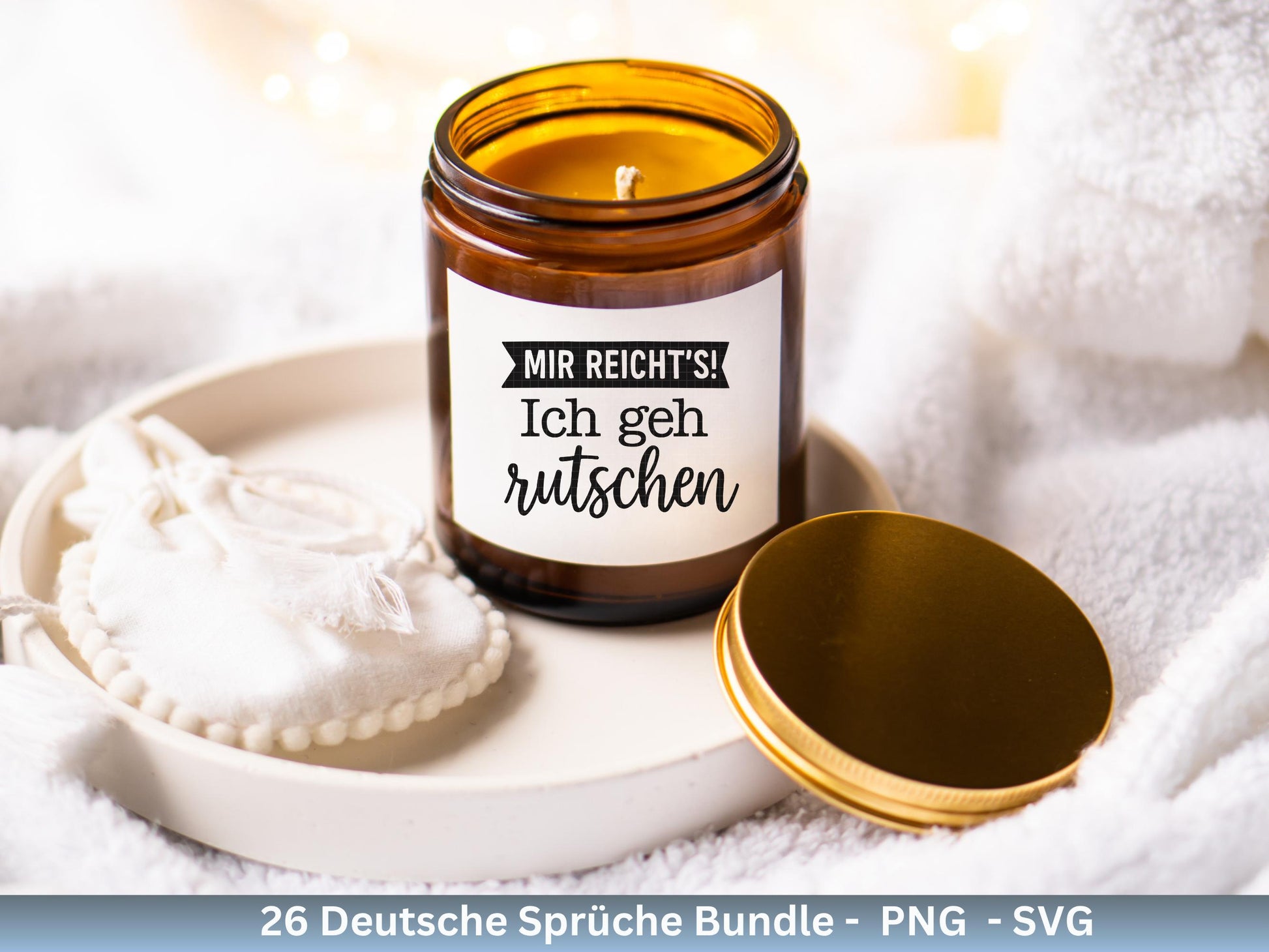 Lustige Deutsche Sprüche SVG – Beutel Sprüche Bundle | Plotterdatei | Laserdatei | Witzige Zitate für Tasse & Jutetasche | Cricut Silhouette