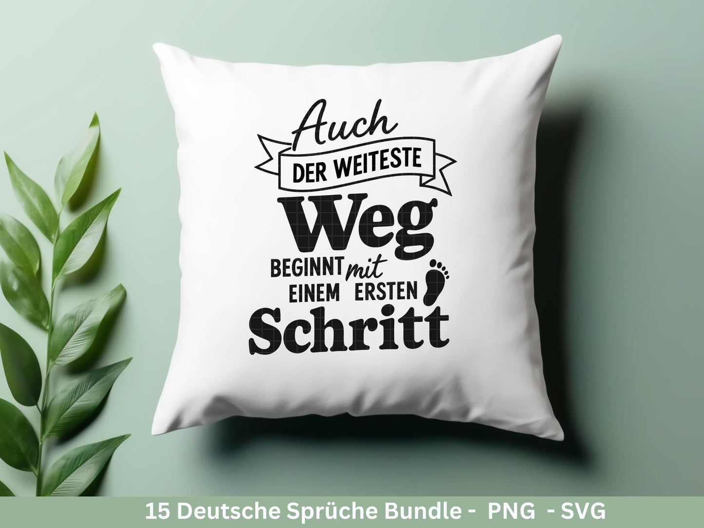 Positive Sprüche SVG – Motivations Sprüche Plotterdatei & Laserdatei | Deutsche Zitate | Cricut Silhouette | Geschenkidee | Freundin