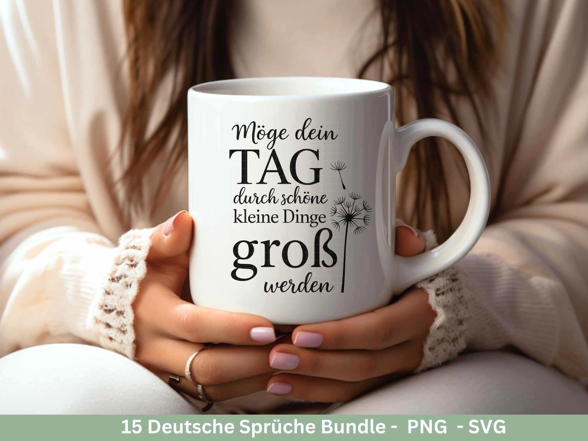 Positive Sprüche SVG – Motivations Sprüche Plotterdatei & Laserdatei | Deutsche Zitate | Cricut Silhouette | Geschenkidee | Freundin