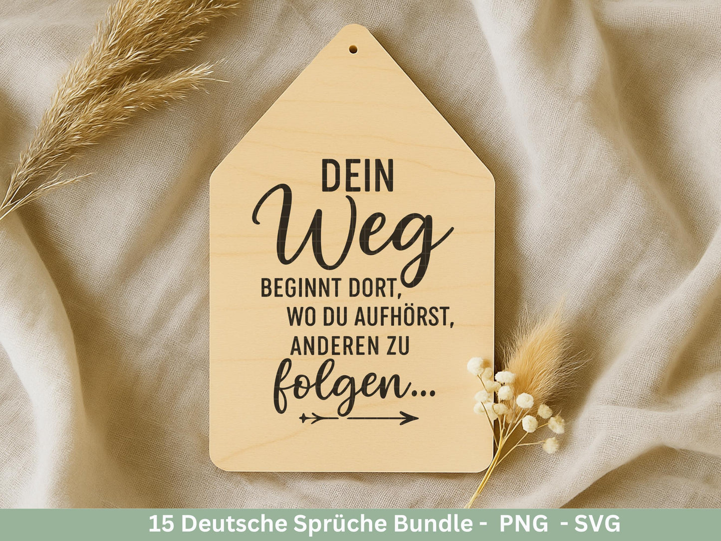 Positive Sprüche SVG – Motivations Sprüche Plotterdatei & Laserdatei | Deutsche Zitate | Cricut Silhouette | Geschenkidee | Freundin