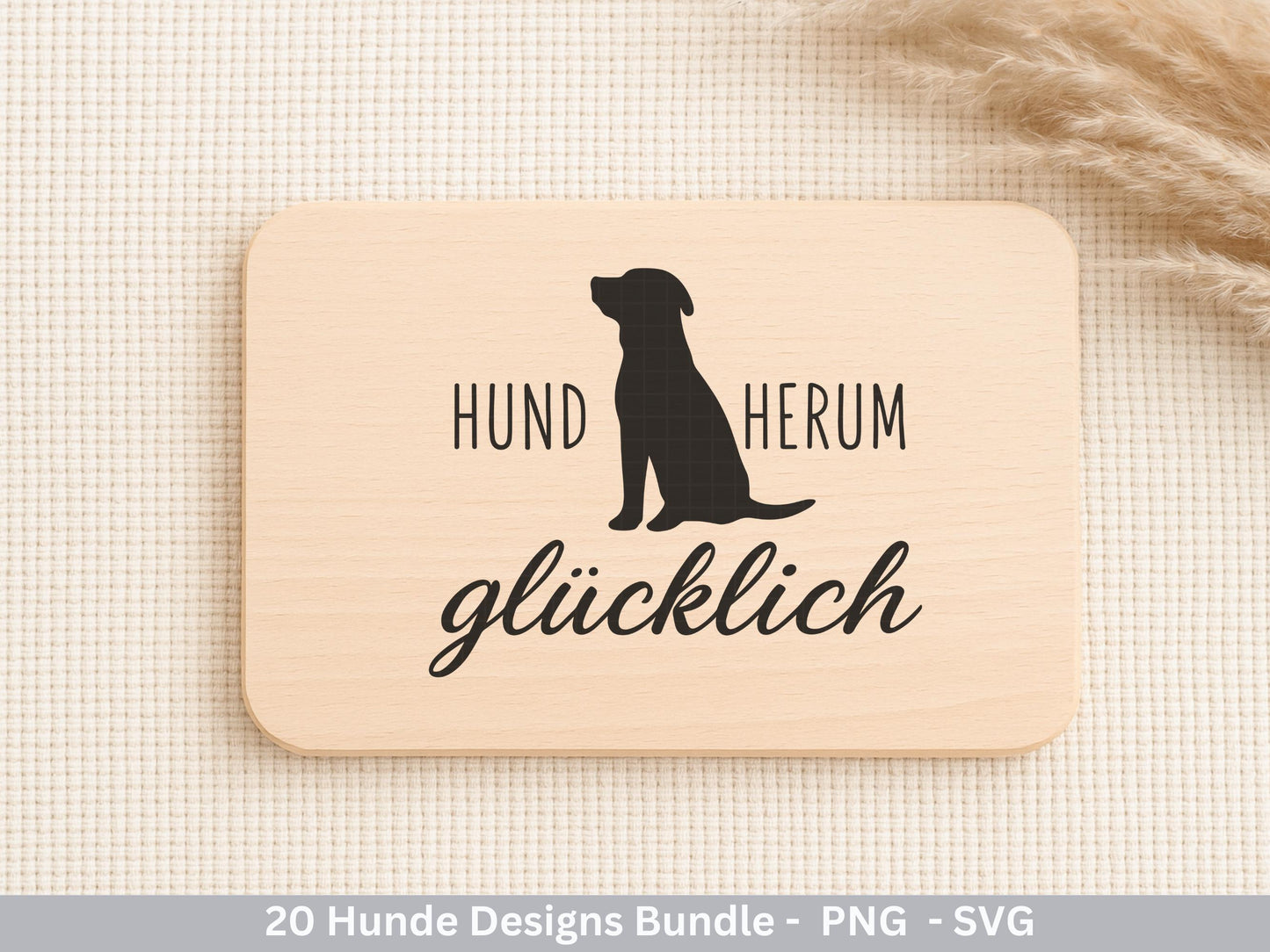 Hunde SVG Bundle – Plotterdatei & Laserdatei | Hunde Sprüche | Hundeliebe Shirtdesign | Cricut Silhouette | Hunde Mama | Geschenkidee Hund