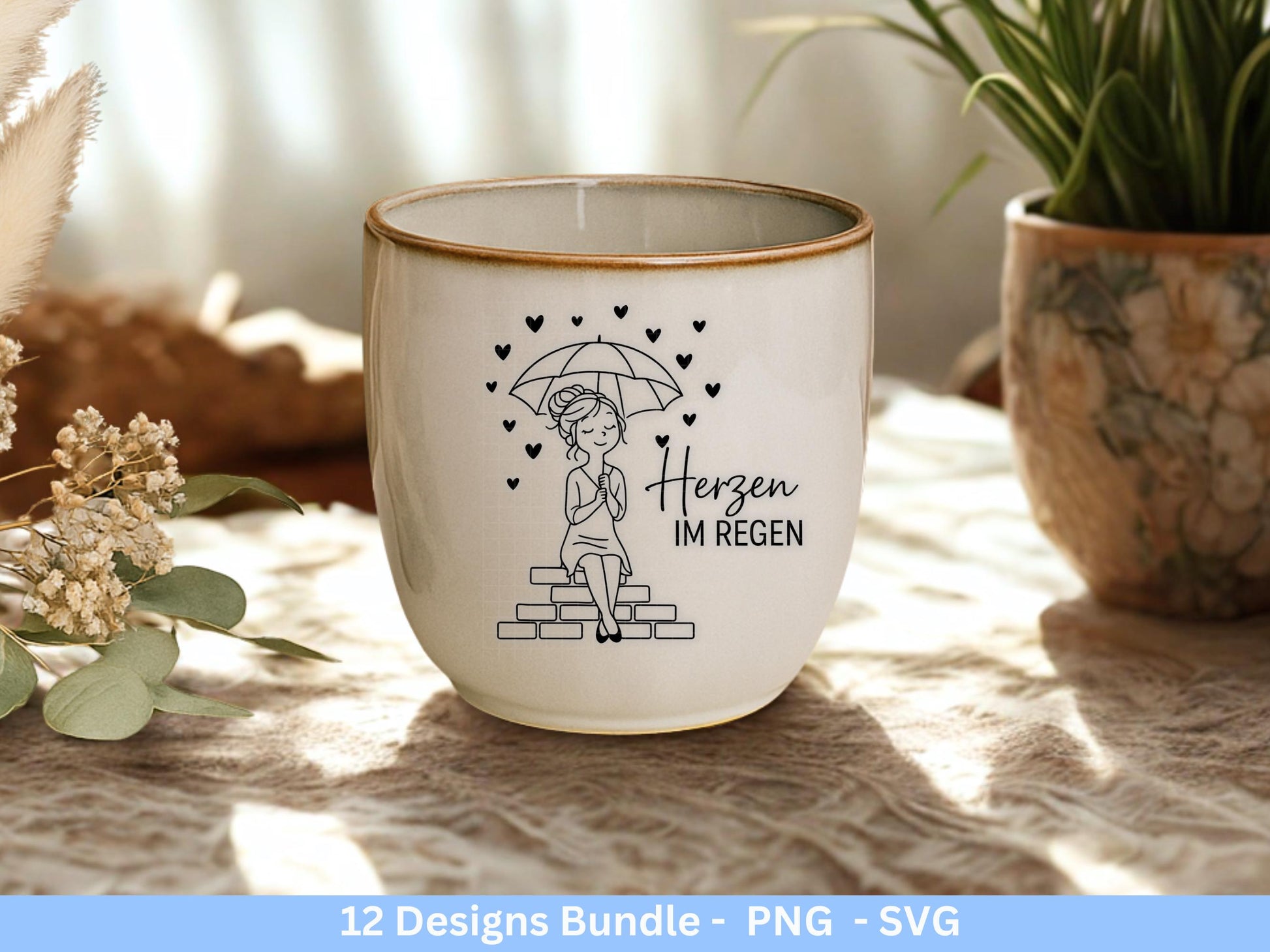 Handgezeichnete Frauen SVG | Sketch Bundle mit Sprüchen | Plotterdatei Laserdatei | Geschenkidee Freundin | Cricut Silhouette Design Datei
