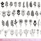 Plotterdatei Blumen SVG Bundle – Florale Designs | Wildblumen & Blätter | Cricut | Laserdatei | Pusteblume Clipart PNG Botanisch Frühling