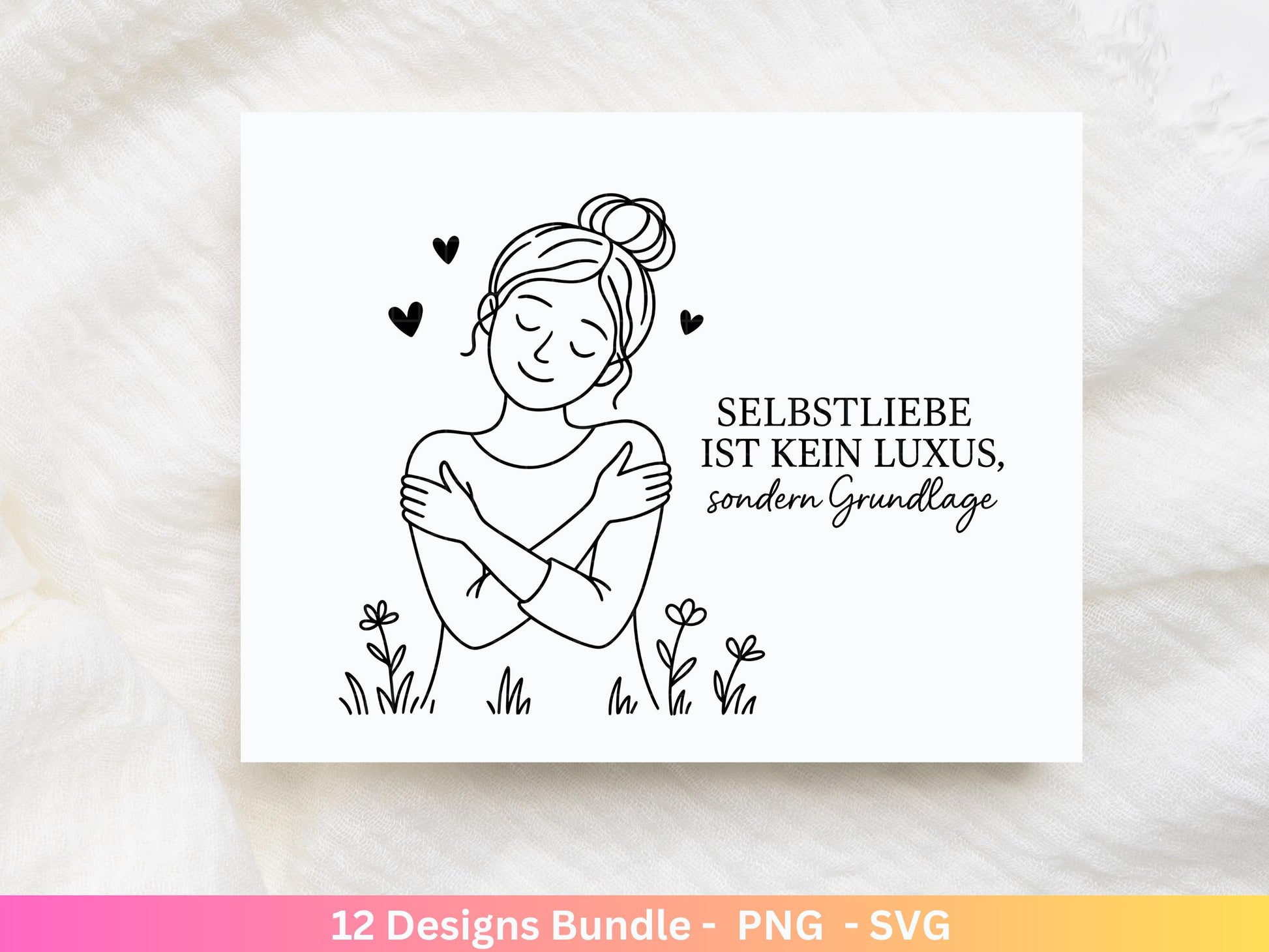 Handgezeichnete Frauen SVG | Sketch Bundle mit Sprüchen | Plotterdatei Laserdatei | Geschenkidee Freundin | Cricut Silhouette Design Datei