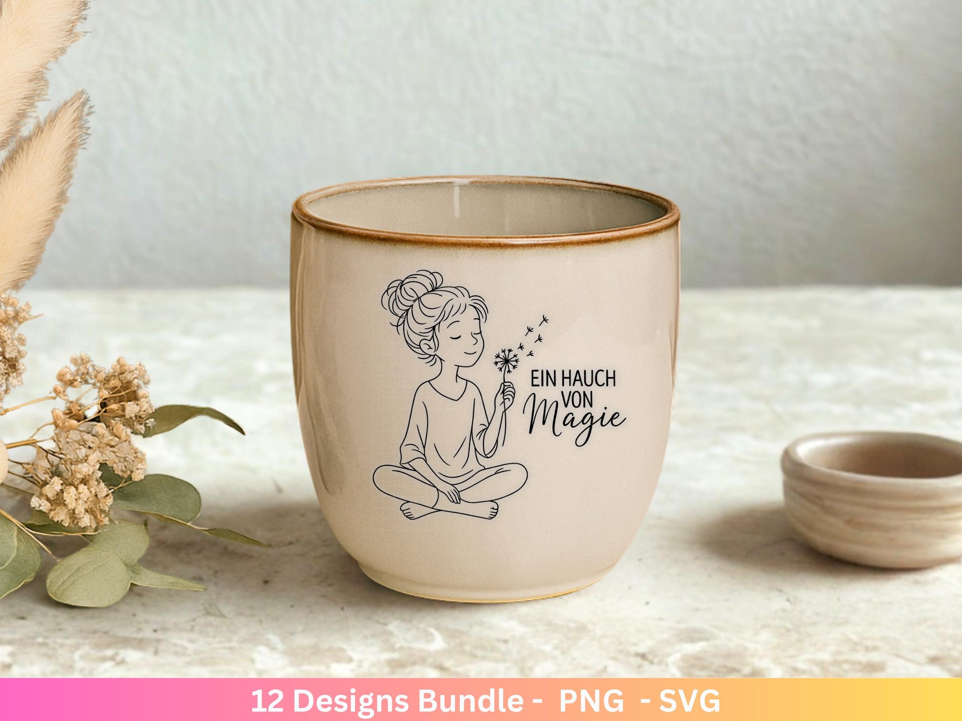 Handgezeichnete Frauen SVG | Sketch Bundle mit Sprüchen | Plotterdatei Laserdatei | Geschenkidee Freundin | Cricut Silhouette Design Datei