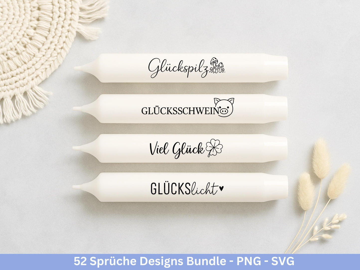Sprüche SVG Bundle – Plotterdatei & Laserdatei | Klötzchen, Kerzen, Holz, Raysin | Familie, Freundschaft, Liebe, Glück, Zuhause Geschenkidee