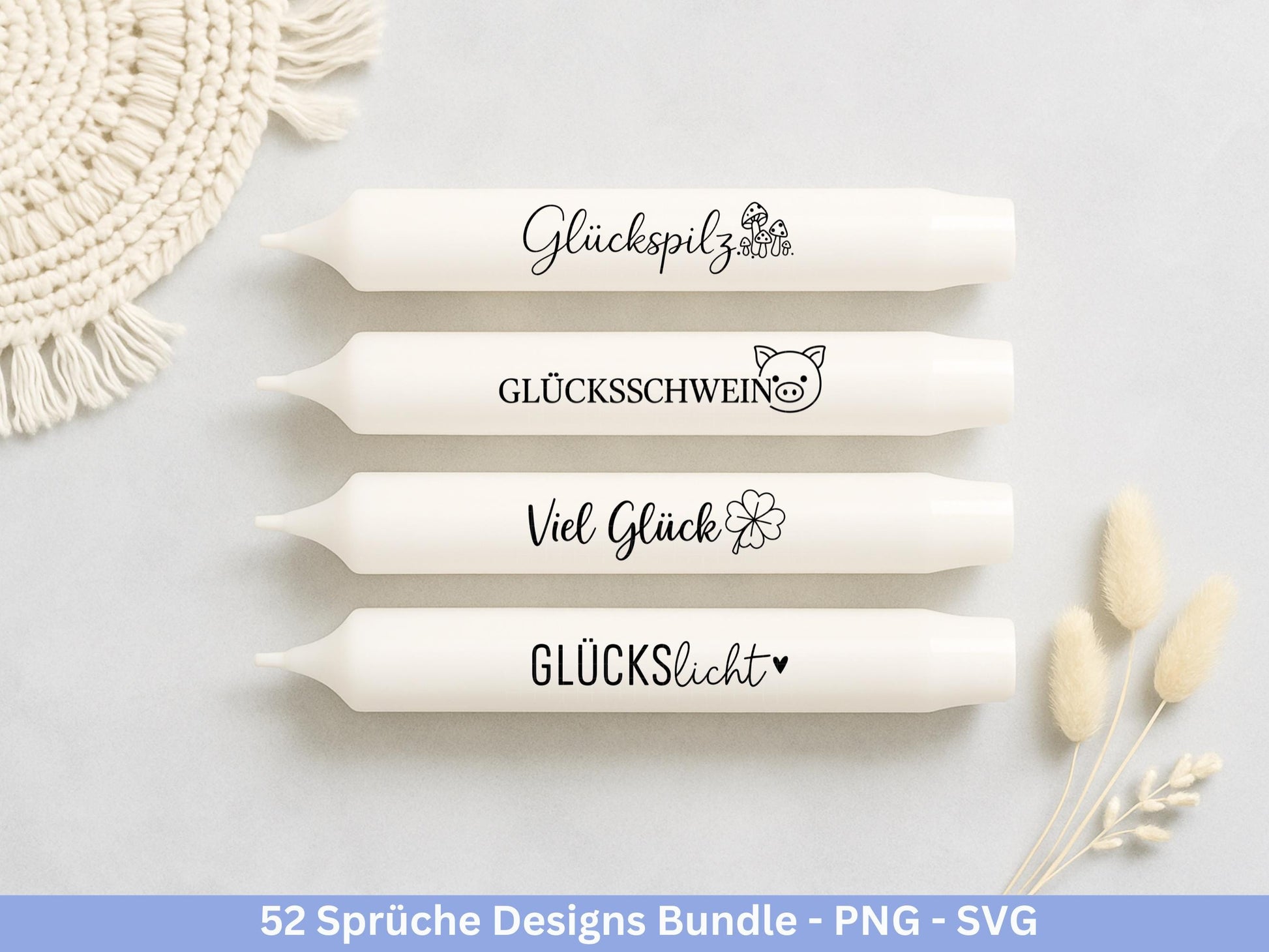 Sprüche SVG Bundle – Plotterdatei & Laserdatei | Klötzchen, Kerzen, Holz, Raysin | Familie, Freundschaft, Liebe, Glück, Zuhause Geschenkidee