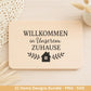 Zuhause SVG – Plotterdatei & Laserdatei | Home Schriftzug | Häuser Sprüche | Geschenkidee Holzbrett | Cricut Silhouette Deko Liebe