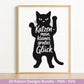 Katzen SVG Bundle – Plotterdatei & Laserdatei | Katzen Sprüche | Katzenliebe Designs | Cricut Silhouette | Katzen Mama | Geschenkidee Katze