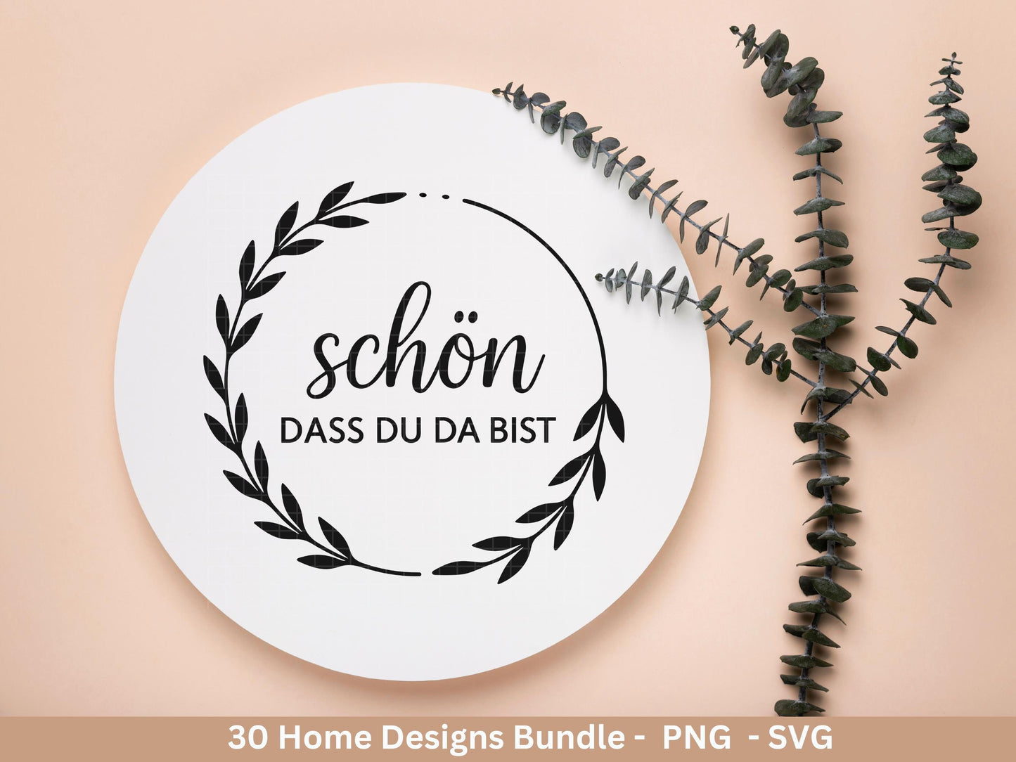 Zuhause SVG – Plotterdatei & Laserdatei | Home Schriftzug | Häuser Sprüche | Geschenkidee Holzbrett | Cricut Silhouette Deko Liebe Glück
