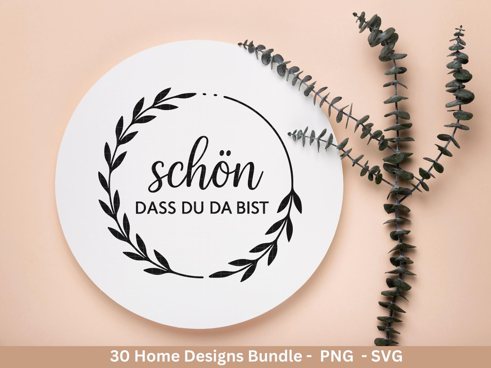 Zuhause SVG – Plotterdatei & Laserdatei | Home Schriftzug | Häuser Sprüche | Geschenkidee Holzbrett | Cricut Silhouette Deko Liebe Glück