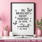 Positive Sprüche SVG – Plotterdatei & Laserdatei | Deutsche Zitate | Lebensweisheiten | Glück Liebe Blumen | Cricut Silhouette Geschenkidee
