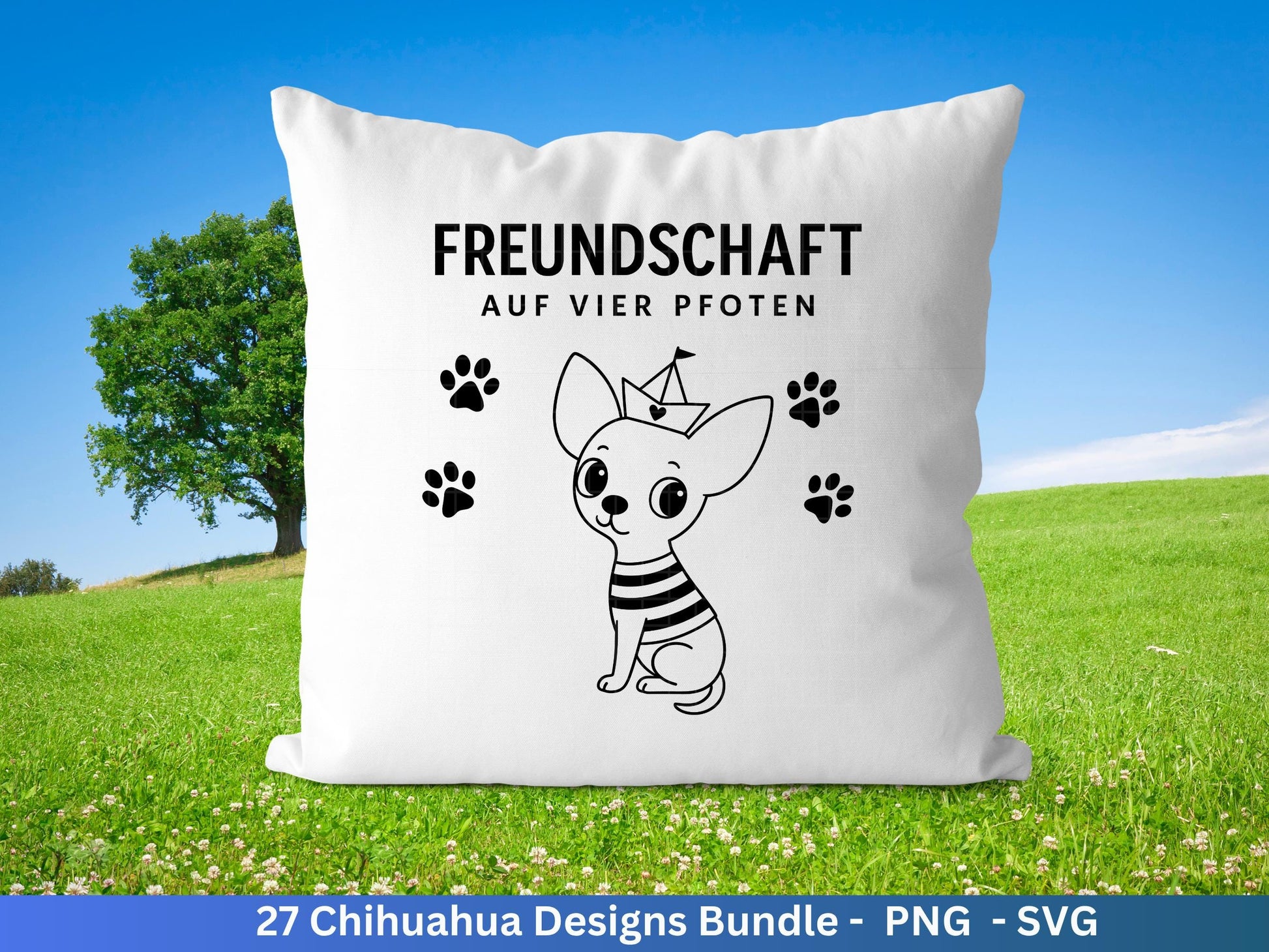 Chihuahua SVG Bundle – Plotterdatei & Laserdatei | Hunde Sprüche | Dog Lover | Hundeliebe | Maritim | Geschenkidee Hundefan Cricut