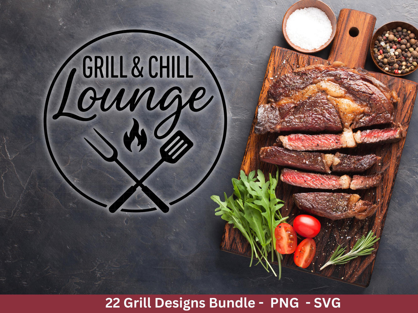 Grillen SVG – Plotterdatei & Laserdatei | Grillmeister Sprüche | BBQ Chef | König des Grills | Männer Geschenkidee Gravur Cricut Silhouette