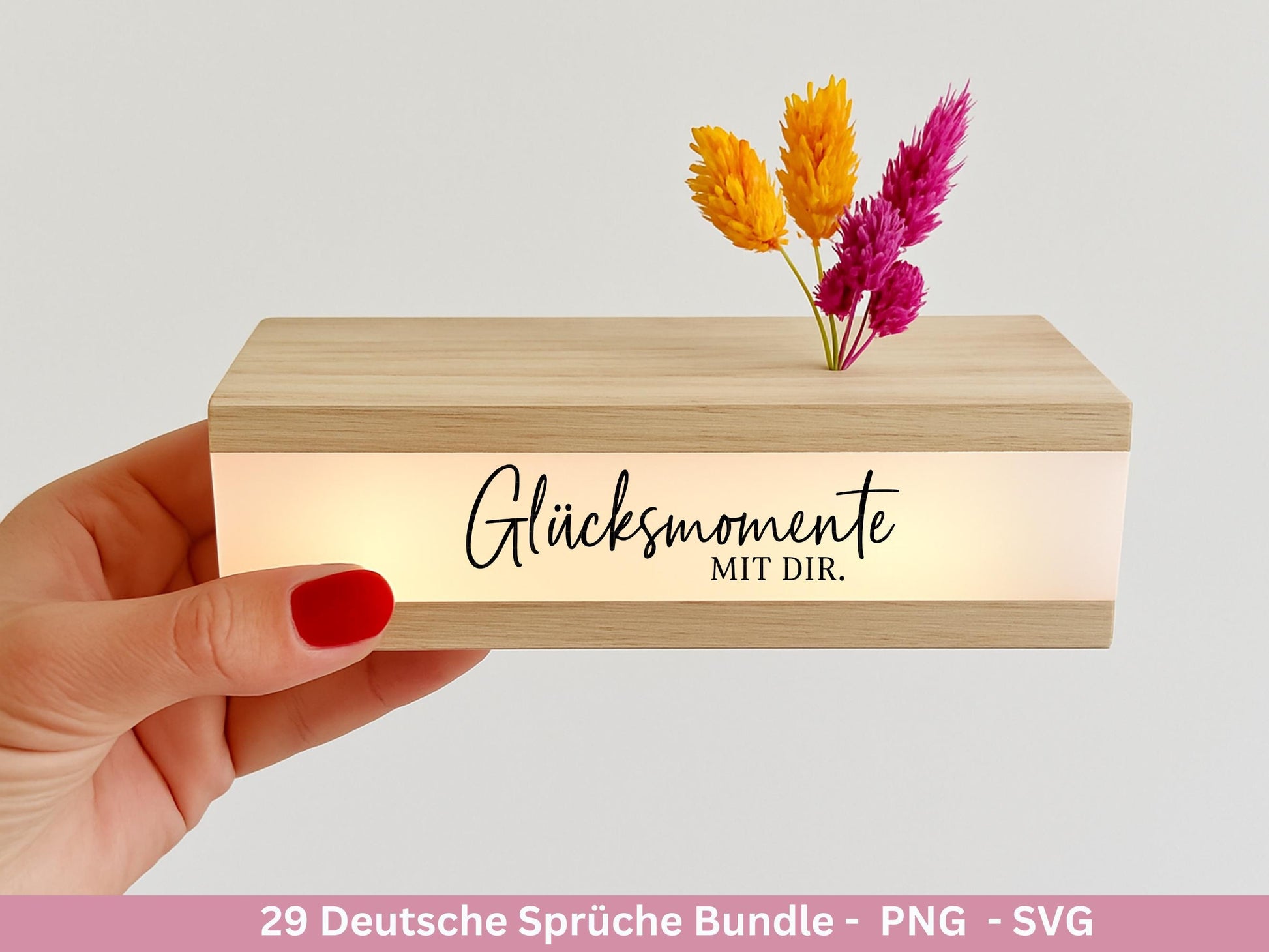 Positive Sprüche SVG – Plotterdatei & Laserdatei | Deutsche Zitate | Freundschaft | Inspiration | Regenbogen Design | Geschenkidee Cricut