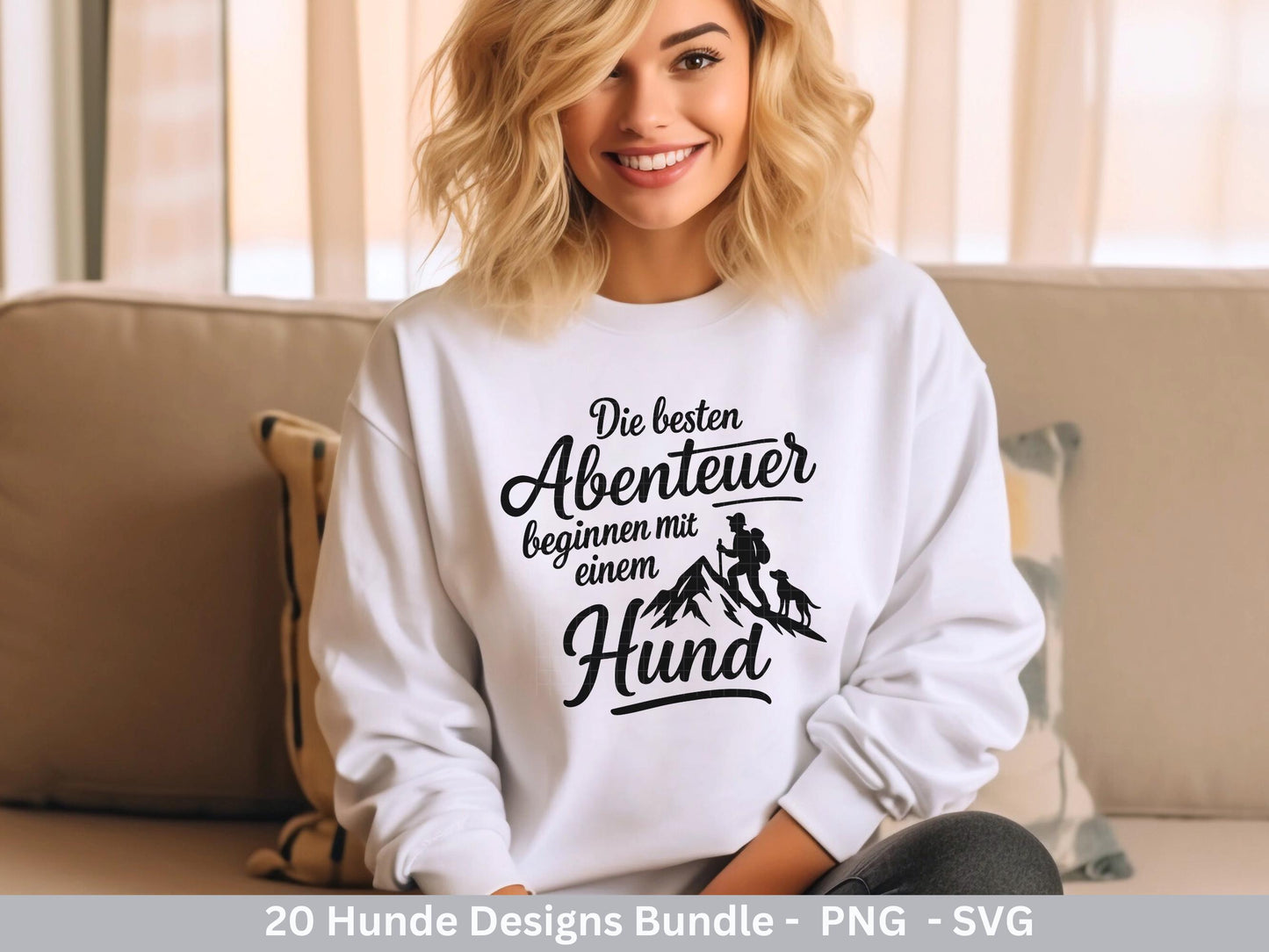 Hunde SVG Bundle – Plotterdatei & Laserdatei | Hunde Sprüche | Hundeliebe Shirtdesign | Cricut Silhouette | Hunde Mama | Geschenkidee Hund