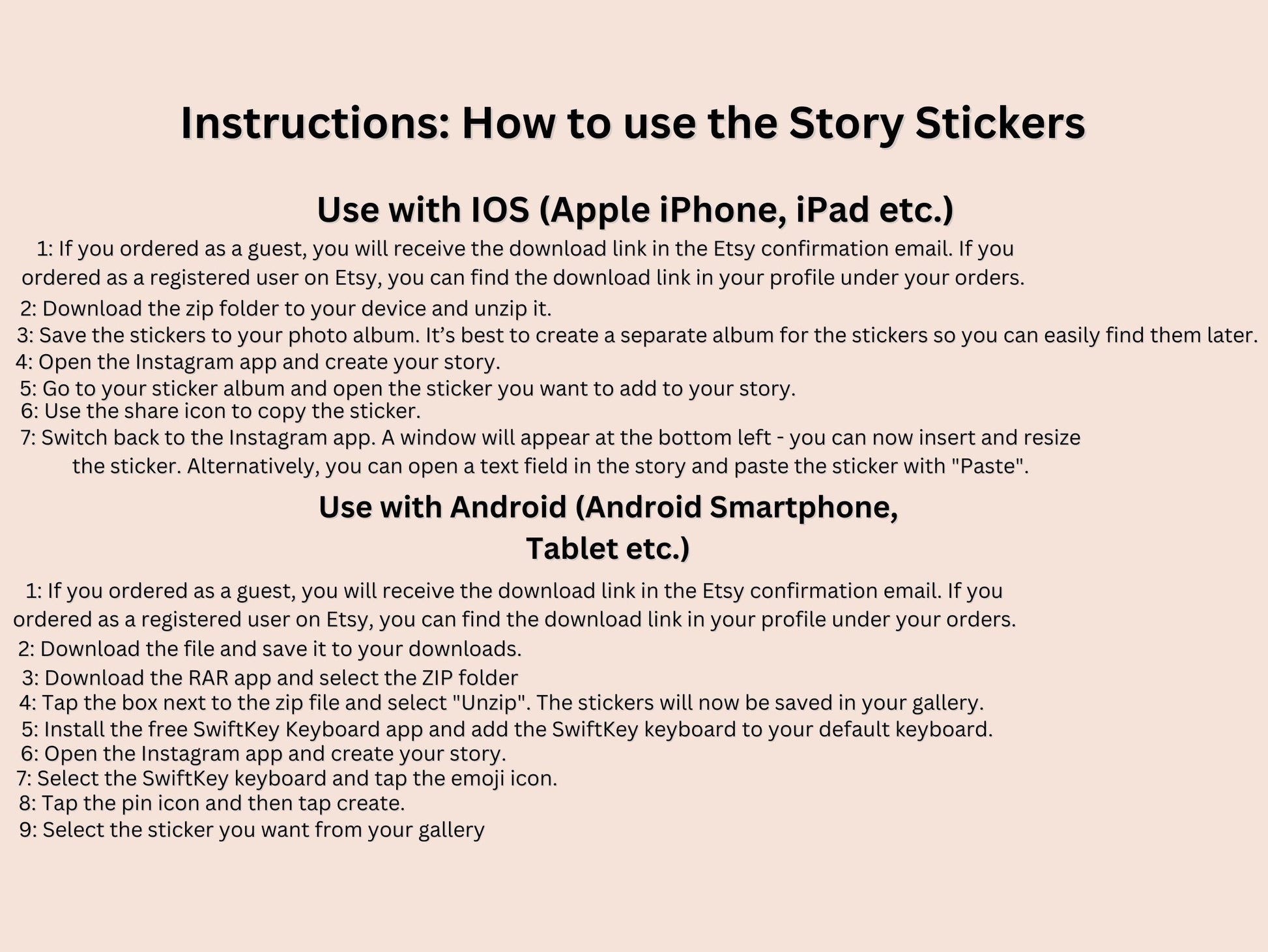 60 Neutral Instagram Story Sticker – Brushstroke PNG Clipart Set, Pinselstriche, Glitter Brush Strokes, Digital Planner Stickers Insta Story