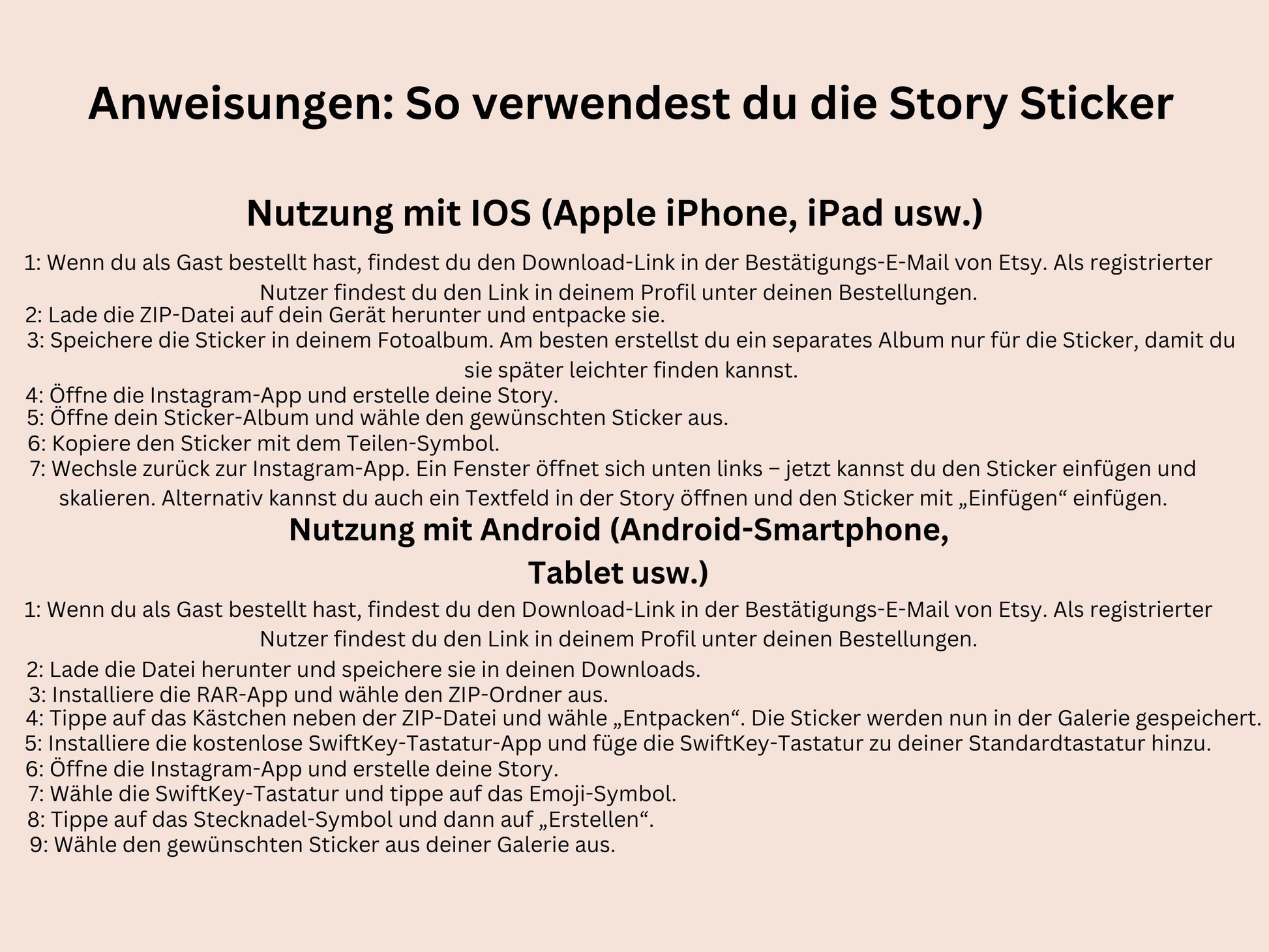 60 Neutral Instagram Story Sticker – Brushstroke PNG Clipart Set, Pinselstriche, Glitter Brush Strokes, Digital Planner Stickers Insta Story