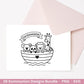 Plotterdatei Kommunion Bundle – 29 Designs SVG & PNG | Kommunion Geschenk Einladung | Taufe Laserdatei | Cricut Deko Christlich Clipart