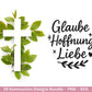 Plotterdatei Kommunion Bundle – 29 Designs SVG & PNG | Kommunion Geschenk Einladung | Taufe Laserdatei | Cricut Deko Christlich Clipart