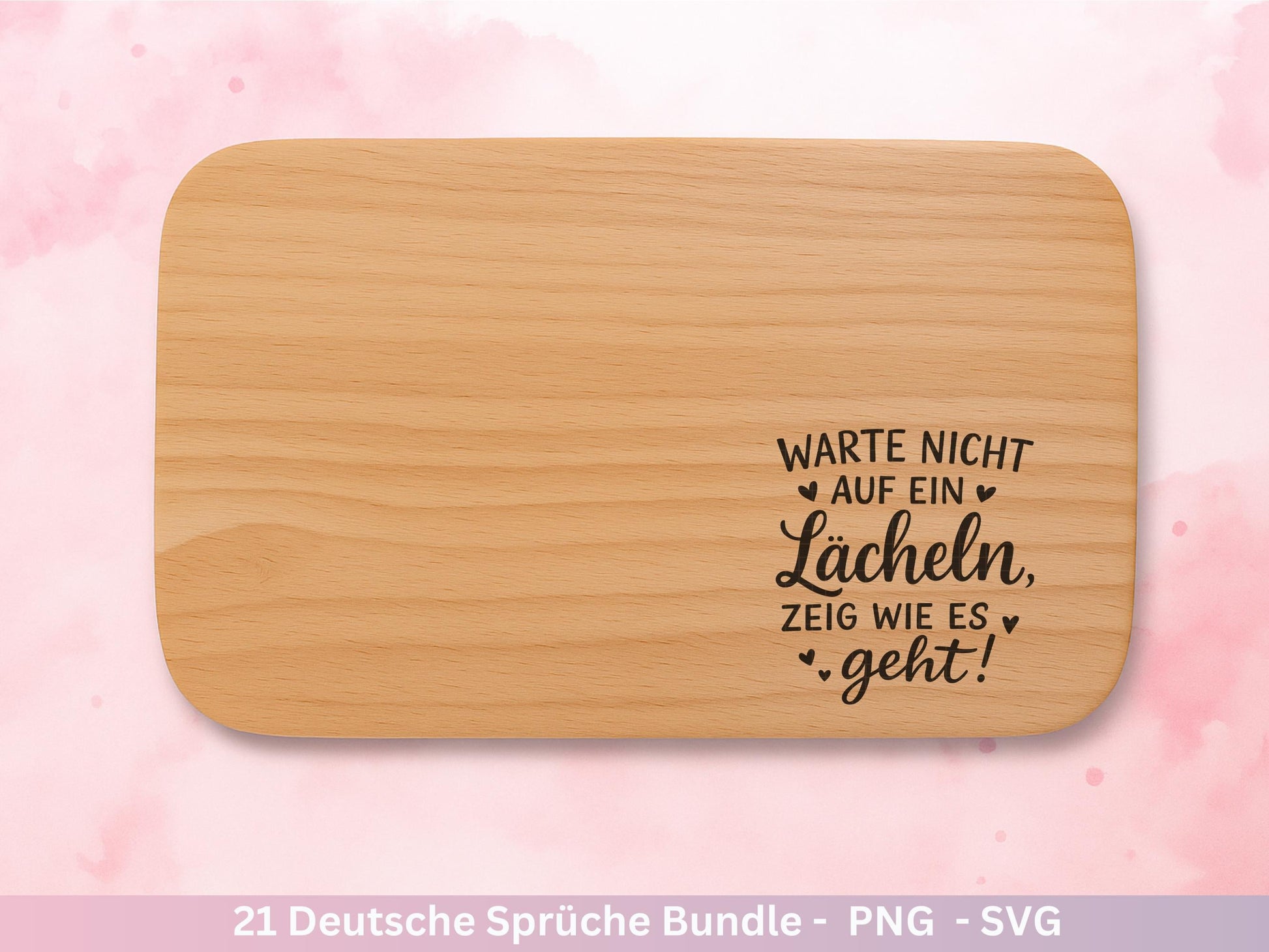 Deutsche Sprüche Plotterdatei – Positive Sprüche SVG | Inspirierende Zitate | Laserdatei Worte | Motivation Geschenk Freundin | Cricut