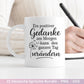 Deutsche Sprüche Plotterdatei – Positive Sprüche SVG | Inspirierende Zitate | Laserdatei Worte | Motivation Geschenk Freundin | Cricut
