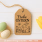 Ostern Plotterdatei Bundle – Süße Hasen & Frohe Ostern Sprüche | Deutsche Oster SVG | Frühlingsduft Motive | Cricut Silhouette Laserdatei